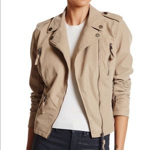 Faux Fur Lined Moto Jacket